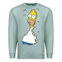 Seafoam Homer In Hedges Classic Premium Sweatshirt - StudioElite