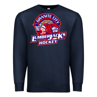 Navy granite city lumberjacks hockey Premium Sweatshirt - StudioElite