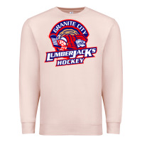 Pale Pink granite city lumberjacks hockey Premium Sweatshirt - StudioElite