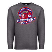 Charcoal Heather granite city lumberjacks hockey Premium Sweatshirt - StudioElite