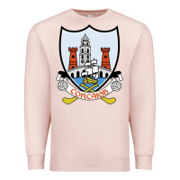 Pale Pink cork gaa classic Premium Sweatshirt - StudioElite