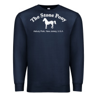 Navy The Stone Pony Premium Sweatshirt - StudioElite