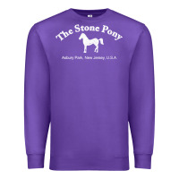 Purple The Stone Pony Premium Sweatshirt - StudioElite