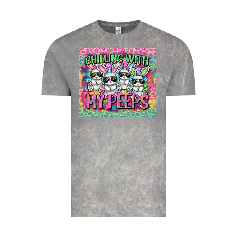 Chilling With My Peeps Vintage Tee by FaDigitalArtStudio | Teevron