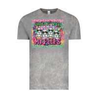 Cloud Rock chilling with my peeps Vintage Tee - FaDigitalArtStudio