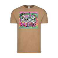 Vintage Coffee chilling with my peeps Vintage Tee - FaDigitalArtStudio