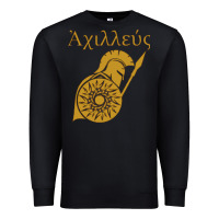 Black achilles son of peleus Premium Sweatshirt - StudioElite
