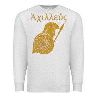 Oatmeal Heather achilles son of peleus Premium Sweatshirt - StudioElite