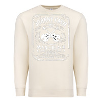 Sandshell johnny cash man in black Premium Sweatshirt - StudioElite
