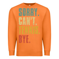 Carrot sorry can't tennis bye funny vintage retro tennis player t shirt Premium Sweatshirt - StudioElite