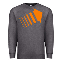 Charcoal Heather david legion arrow Premium Sweatshirt - StudioElite