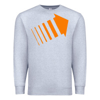 Heather Grey david legion arrow Premium Sweatshirt - StudioElite