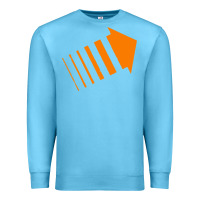 Ocean Blue david legion arrow Premium Sweatshirt - StudioElite