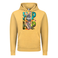 Vintage Mustard Western hip hop Bunny Easter Day Vintage Hoodie - LillyAllenDesigns