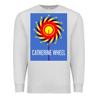 Dove Grey The Essential Design-(Catherine-Wheel) Premium Sweatshirt - StudioElite