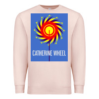 Pale Pink The Essential Design-(Catherine-Wheel) Premium Sweatshirt - StudioElite