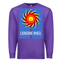Purple The Essential Design-(Catherine-Wheel) Premium Sweatshirt - StudioElite