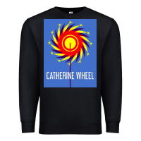 Black The Essential Design-(Catherine-Wheel) Premium Sweatshirt - StudioElite