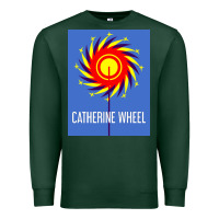 Sports Green The Essential Design-(Catherine-Wheel) Premium Sweatshirt - StudioElite
