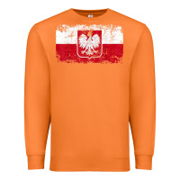 Carrot poland polska flag vintage  men women kids  poland t shirt Premium Sweatshirt - StudioElite