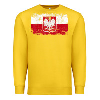 Lemon poland polska flag vintage  men women kids  poland t shirt Premium Sweatshirt - StudioElite