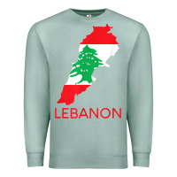 Seafoam Lebanon Flag Cedar Tree Beirut Lebanese Arabic Arab Islam Premium Sweatshirt - StudioElite