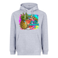 Heather Grey hello summer Heavyweight Hoodie - JahusDesignShop