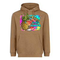 Toasted Coconut hello summer Heavyweight Hoodie - JahusDesignShop