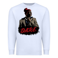 White Tyrone Biggums Dare 2 Premium Sweatshirt - StudioElite