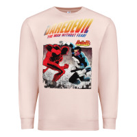 Pale Pink dare devil Premium Sweatshirt - StudioElite