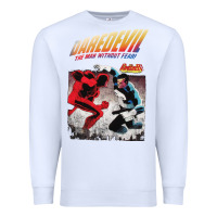 White dare devil Premium Sweatshirt - StudioElite