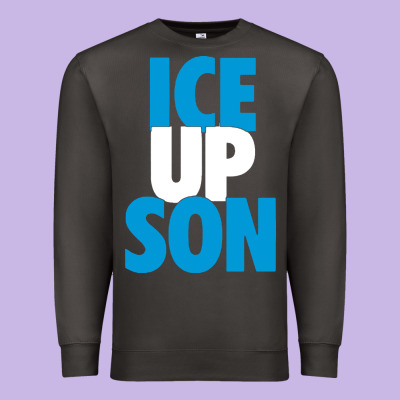 Ice Up Son Premium Sweatshirt Designed By Studioelite