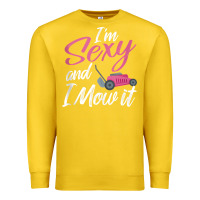 Lemon i'm sexy and i mow it funny mow pun tank top Premium Sweatshirt - StudioElite