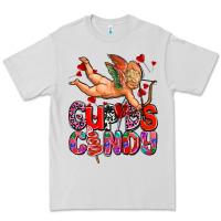 Dove Grey cupids candy olivia Premium Tee - OliviaCreatesArt