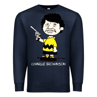 Navy charlie brownson Premium Sweatshirt - StudioElite