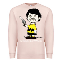Pale Pink charlie brownson Premium Sweatshirt - StudioElite
