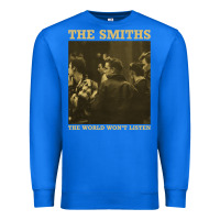 True Royal the smiths the world won't listen gift men women Premium Sweatshirt - StudioElite