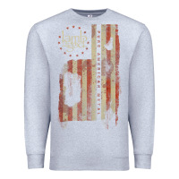 Heather Grey lamb of god, pure american metal flag Premium Sweatshirt - StudioElite