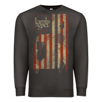 Smoke lamb of god, pure american metal flag Premium Sweatshirt - StudioElite