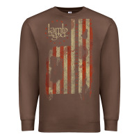 Chestnut lamb of god, pure american metal flag Premium Sweatshirt - StudioElite