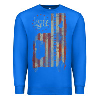 True Royal lamb of god, pure american metal flag Premium Sweatshirt - StudioElite