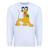White pluto Premium Sweatshirt - StudioElite