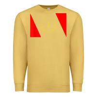 Antique Gold african american heritage flag 1967 black history copy Premium Sweatshirt - StudioElite