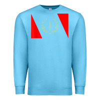 Ocean Blue african american heritage flag 1967 black history copy Premium Sweatshirt - StudioElite
