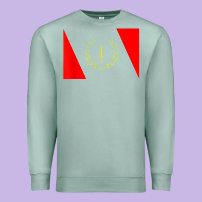 African American Heritage Flag 1967 Black History Copy Premium Sweatshirt Designed By Studioelite