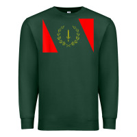 Sports Green african american heritage flag 1967 black history copy Premium Sweatshirt - StudioElite