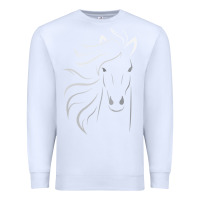 White horse lover gifts Premium Sweatshirt - StudioElite