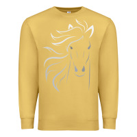 Antique Gold horse lover gifts Premium Sweatshirt - StudioElite
