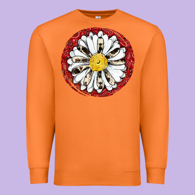 Daisy Premium Sweatshirt Designed By Jahusdesignshop