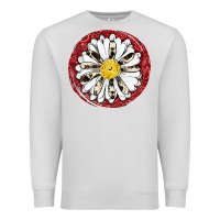 Dove Grey daisy Premium Sweatshirt - JahusDesignShop